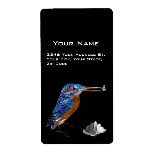 ETIQUETA KINGFISHER (Frente)