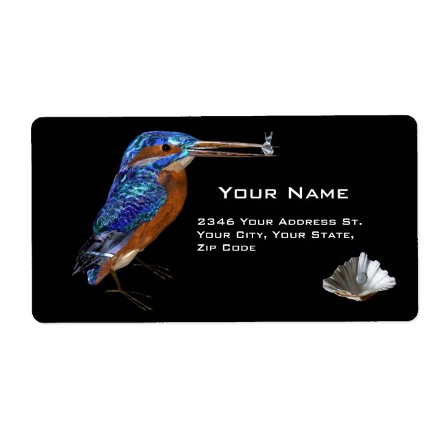 ETIQUETA KINGFISHER (Frente)