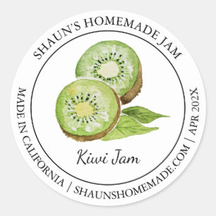 Etiqueta Kiwi Jam Modern