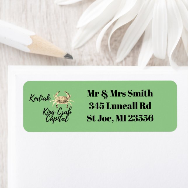 Etiqueta Kodiak Crab Capital (Insitu)