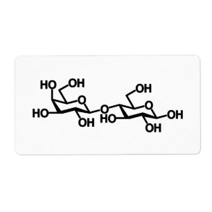 Etiqueta Lactose Estrutura Do Leite
