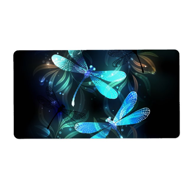 Etiqueta Lago das Libélulas Reluzentes (Frente)