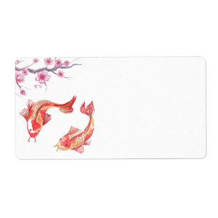 Etiqueta Lagoa de Koi