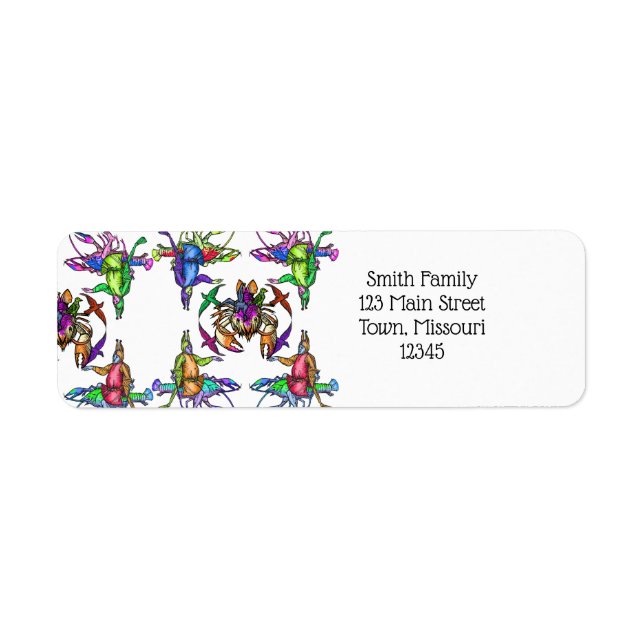 Etiqueta Lagosta improvável (Frente)