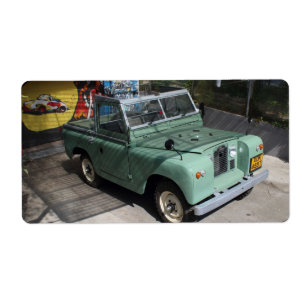 Etiqueta Land Rover Série II SWB