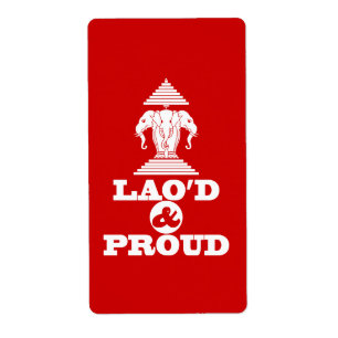 ETIQUETA LAO'D E ORGULHO