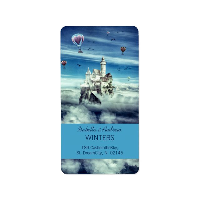 Etiqueta Laputa - Castelo no Céu (Frente)