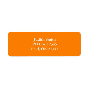 Etiqueta Laranja