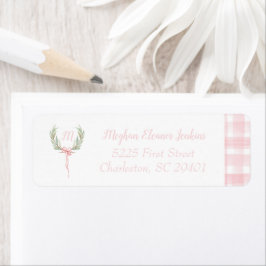 Etiqueta Laurel Crest, Endereço Inicial De Retorno De Gingh