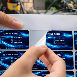 Etiqueta Lavagem de Alta Pressão Residencial Energy Veins