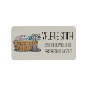 Etiqueta Lavanderia no Clothesline