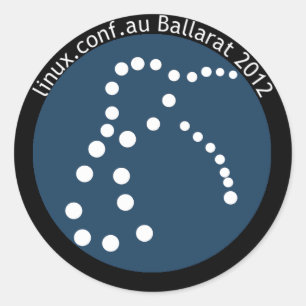 Etiqueta LCA2012 com texto