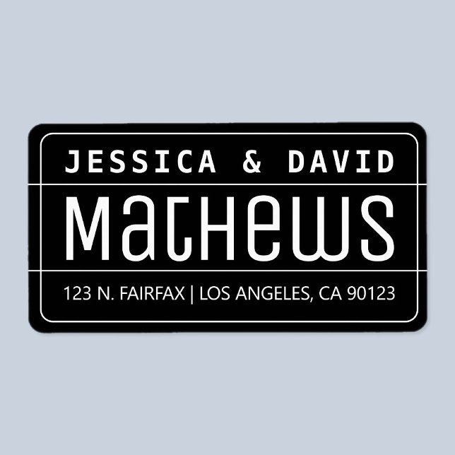 Etiqueta legal e branca (Criador carregado)