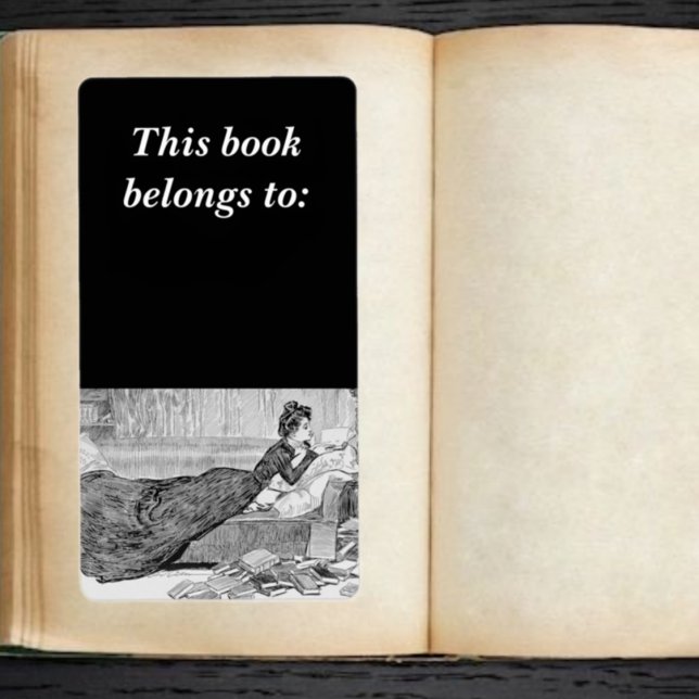 Etiqueta Leitura de Garota Gibson (Criador carregado)