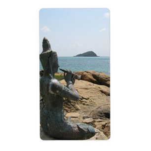 Etiqueta Lenda de Sudsakorn ... Sattahip, Tailândia