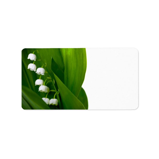 Etiqueta Lily Of The Valley (Frente)