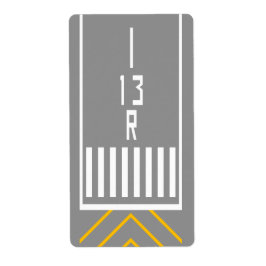 Etiqueta Limiar RWY 13R