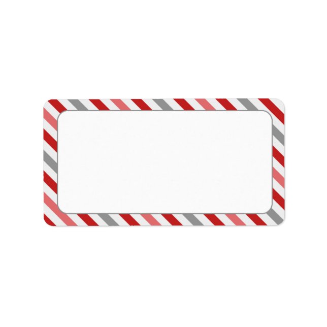 Etiqueta Limite de faixa de doces (Frente)