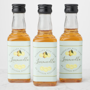 Etiqueta Limoncello Homemade Personalizada