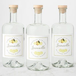 Etiqueta Limoncello Homemade Personalizada