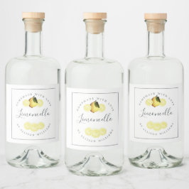 Etiqueta Limoncello Homemade Personalizada