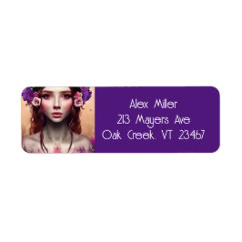 Etiqueta Linda encantadora Fantasy AI Art