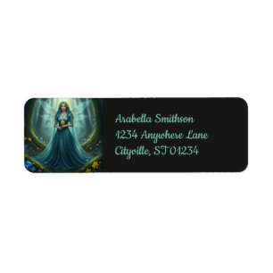 Etiqueta Linda Marcha de Aquamarine Fairy