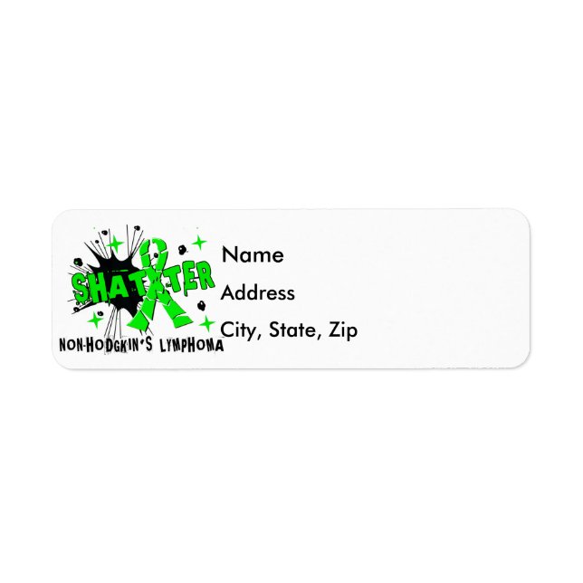 Etiqueta Linfoma Não-Hodgkin (Frente)