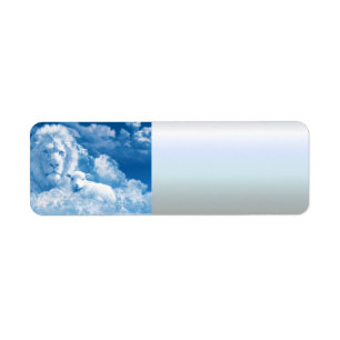 Etiqueta Lion and Lamb in the Clouds