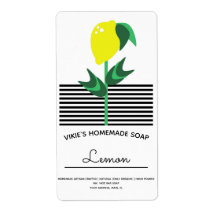 Listras de Limão de Soap Comercial Homemade