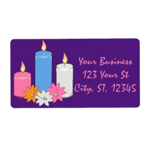 Etiqueta Lit Flowers Thunder_Cove