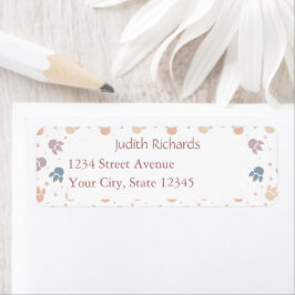 Etiqueta Little Dino Kid's Birthday Party