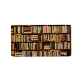 Etiqueta Livros na biblioteca Gift Bag