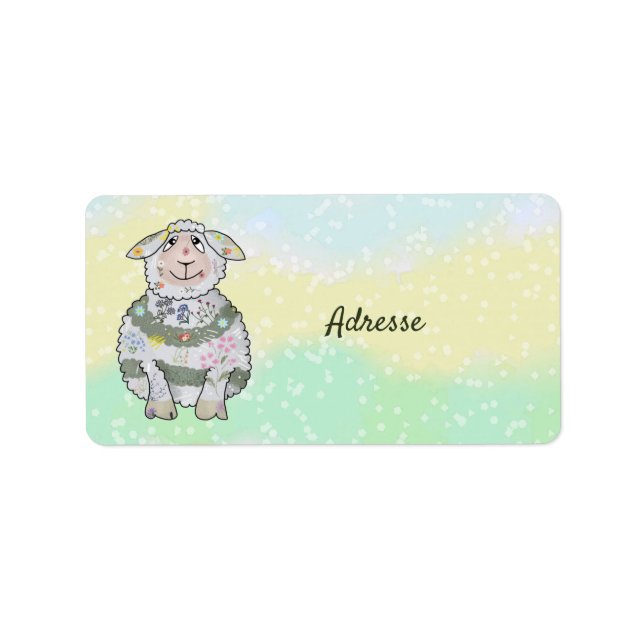 Etiqueta Lizzy adressaufkleber (Frente)