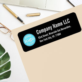 Etiqueta Logotipo comercial da empresa Endereço de devoluçã