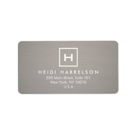 ETIQUETA LOGOTIPO DA CAIXA COM SUA LINHA INICIAL/MONOGRAMA