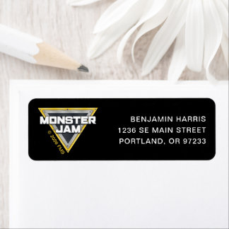 Etiqueta Logotipo da Monster Jam
