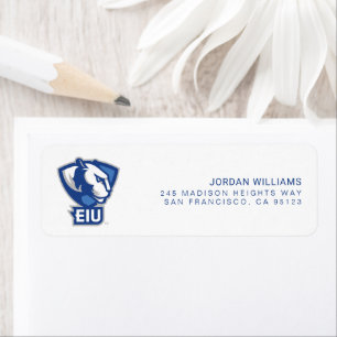 Etiqueta Logotipo de Panthers da Universidade Oriental de I