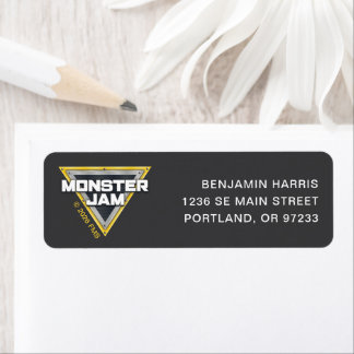 Etiqueta Logotipo do Monster Jam