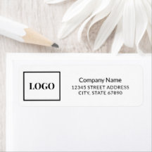 Logotipo Endereço Empresa Profissional Simples