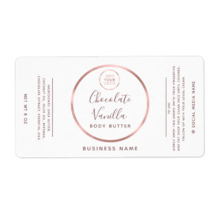 Etiqueta Logotipo minimalista do círculo tipográfico rosa d