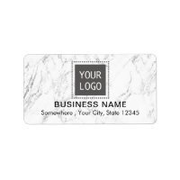 Logotipo personalizado corporativo moderno branco 