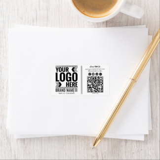 Etiqueta Logotipo Personalizado, Logotipo de Negócios ou Ma