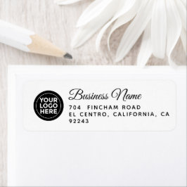 Etiqueta Logotipo personalizado profissional elegante