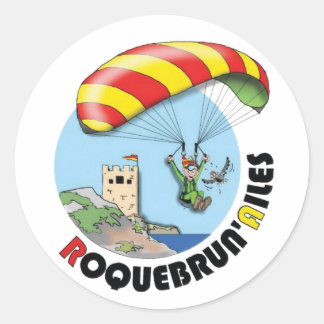 Etiqueta logotipo Roquebrun' Asas