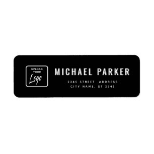 Etiqueta Logotipo simples e personalizado de tendência mini