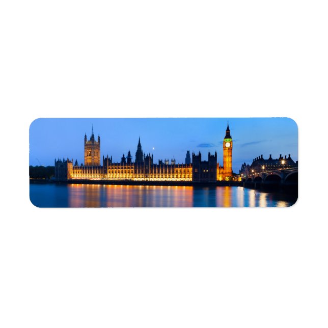 Etiqueta Londres à noite (Frente)