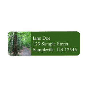 Etiqueta Lonsie Lake Trail em New Hampshire