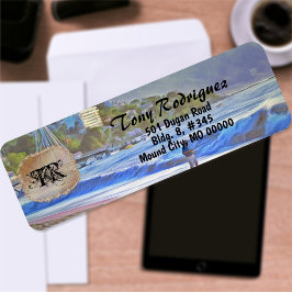 Etiqueta Los Muertos Beach 786 Endereço