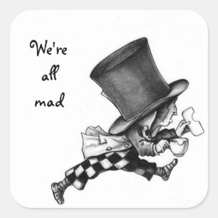 Etiqueta louca do Hatter